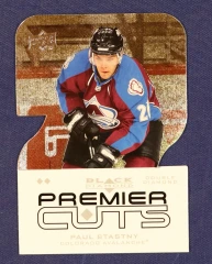 2008-09 UD Black Diamond Premier Die-Cut #PDC37 Paul Stastny Avalanche